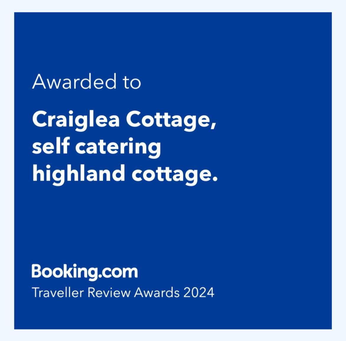 Craiglea Cottage, Self Catering Highland Cottage. Fort William Exteriör bild